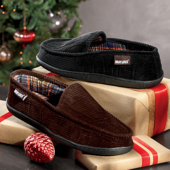 Corduroy Slipper by MUK LUKS Swiss Colony