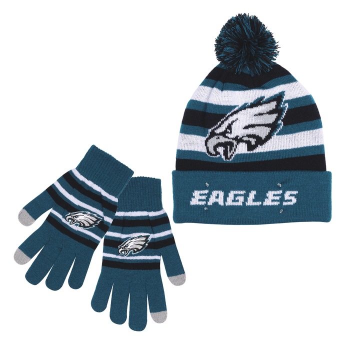 NFL Lit Hat And Gloves Set, , large