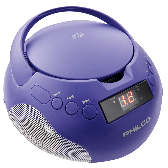 Stereo CD Boom Box with AM/FM Radio, , large
