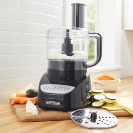 BLACK+DECKER 8-Cup Food Processor, , large