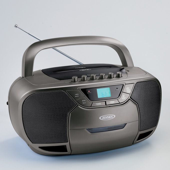 Jensen Portable Cassette Player, , large