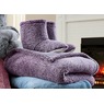 Ultraplush Throw Blanket and Bootie Slippers Gift Set, , large