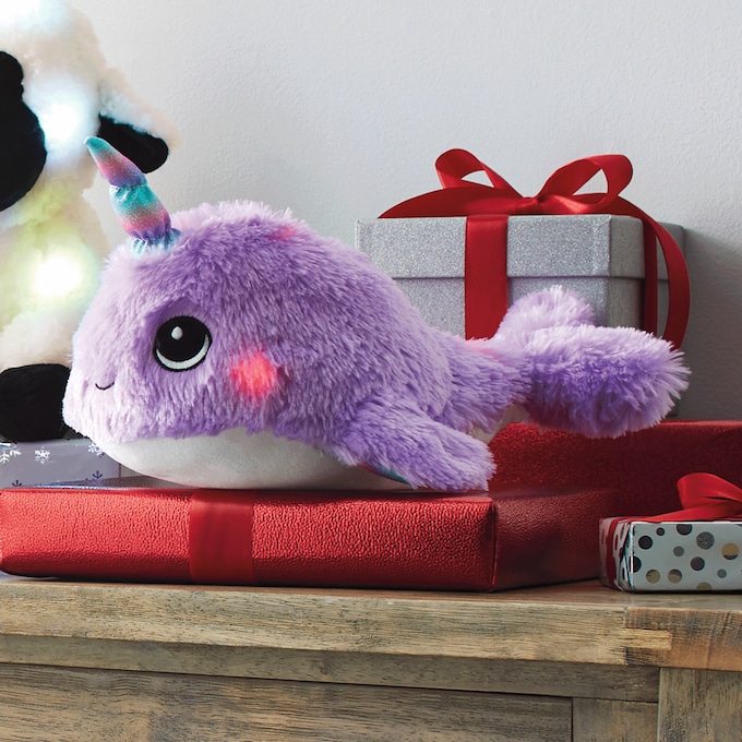 Plush Stuffed Animal with Music & Light, , large