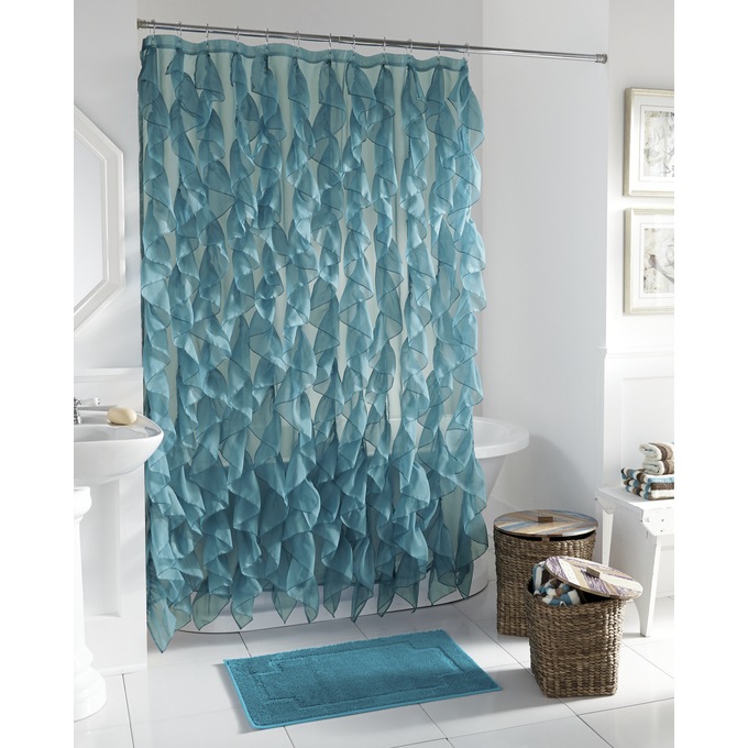 shower curtains with large eyelets