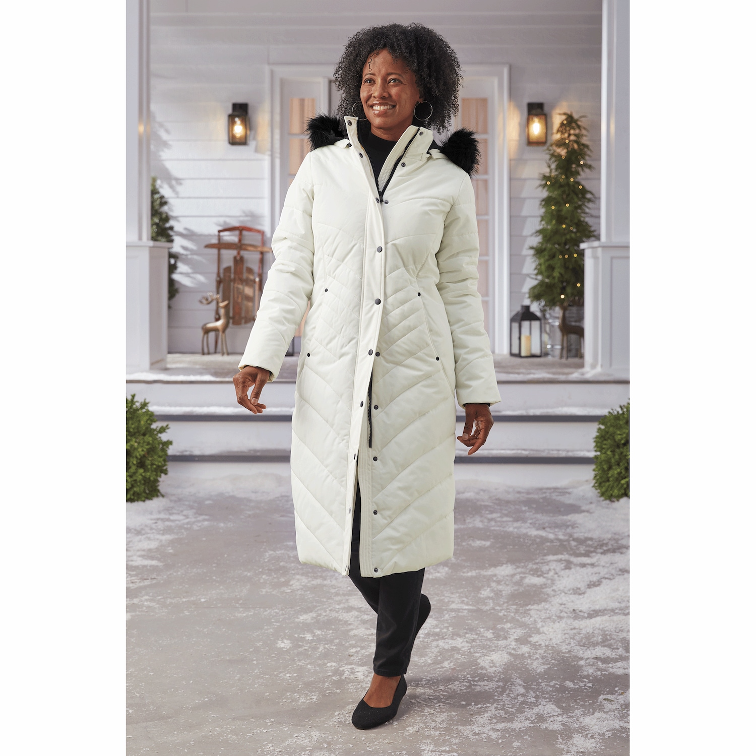Snowfall Duffle Coat | Swiss Colony