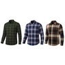 3-Pack Men's Flannel Shirts, , large