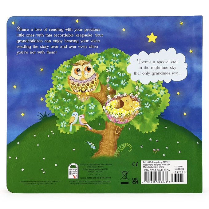 Grandma Wishes Recordable Keepsake, , large