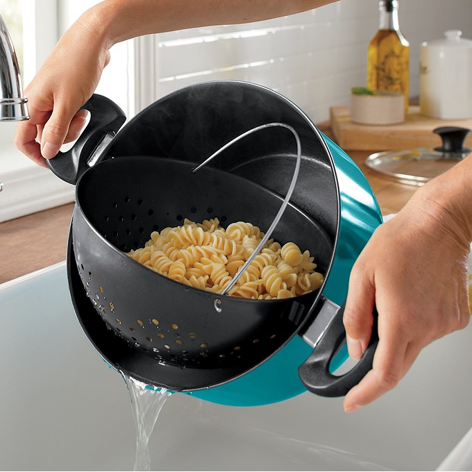 Pasta Pot with Strainer, , large