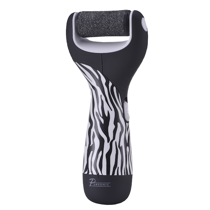 Pursonic Callus Remover, Zebra, large