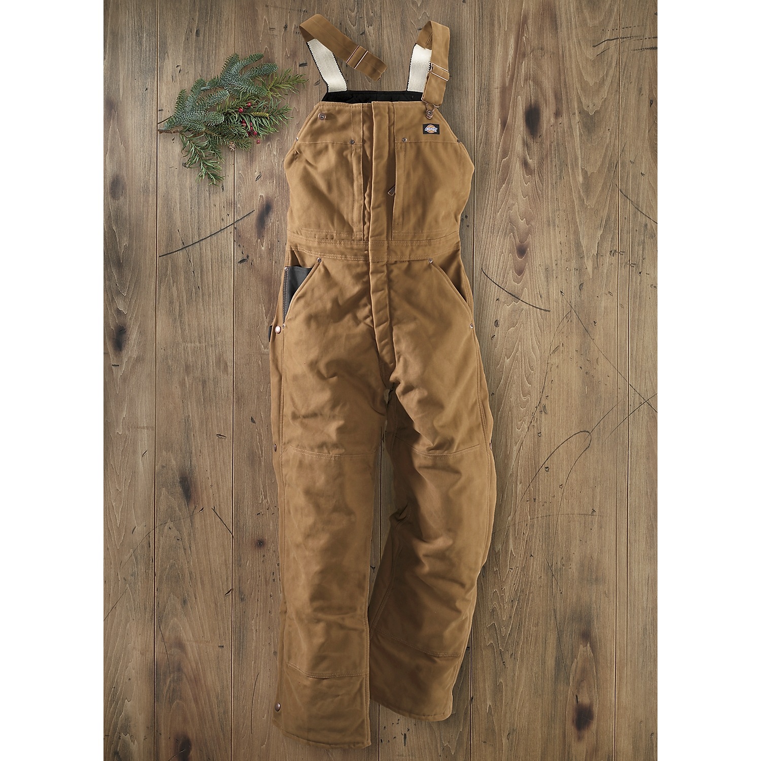 Sanded Duck Bib Overalls by Dickies Swiss Colony