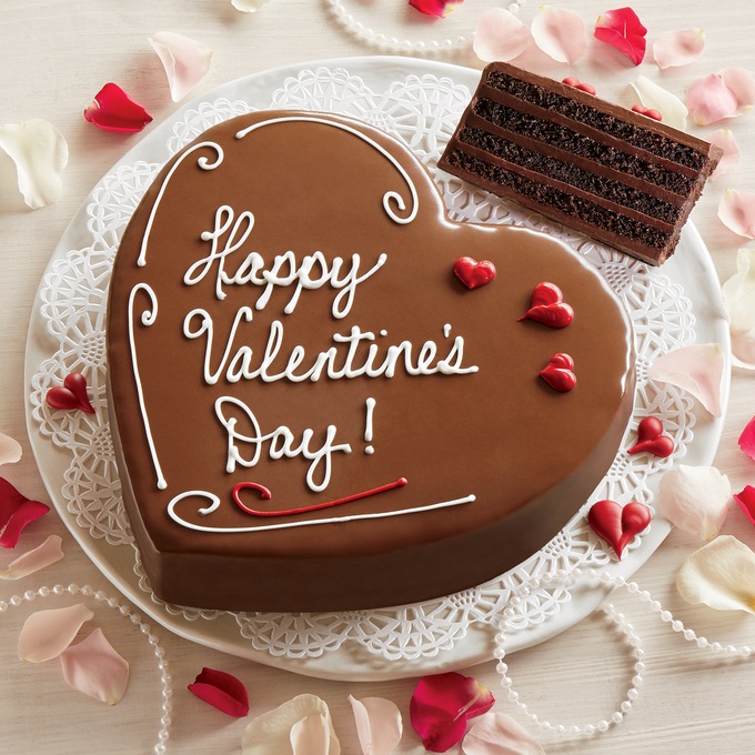 Chocolate Heart Cake Swiss Colony
