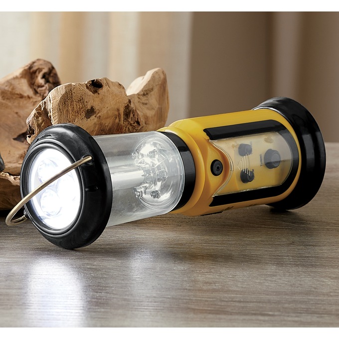 Rechargeable Radio Lantern with Flashlight