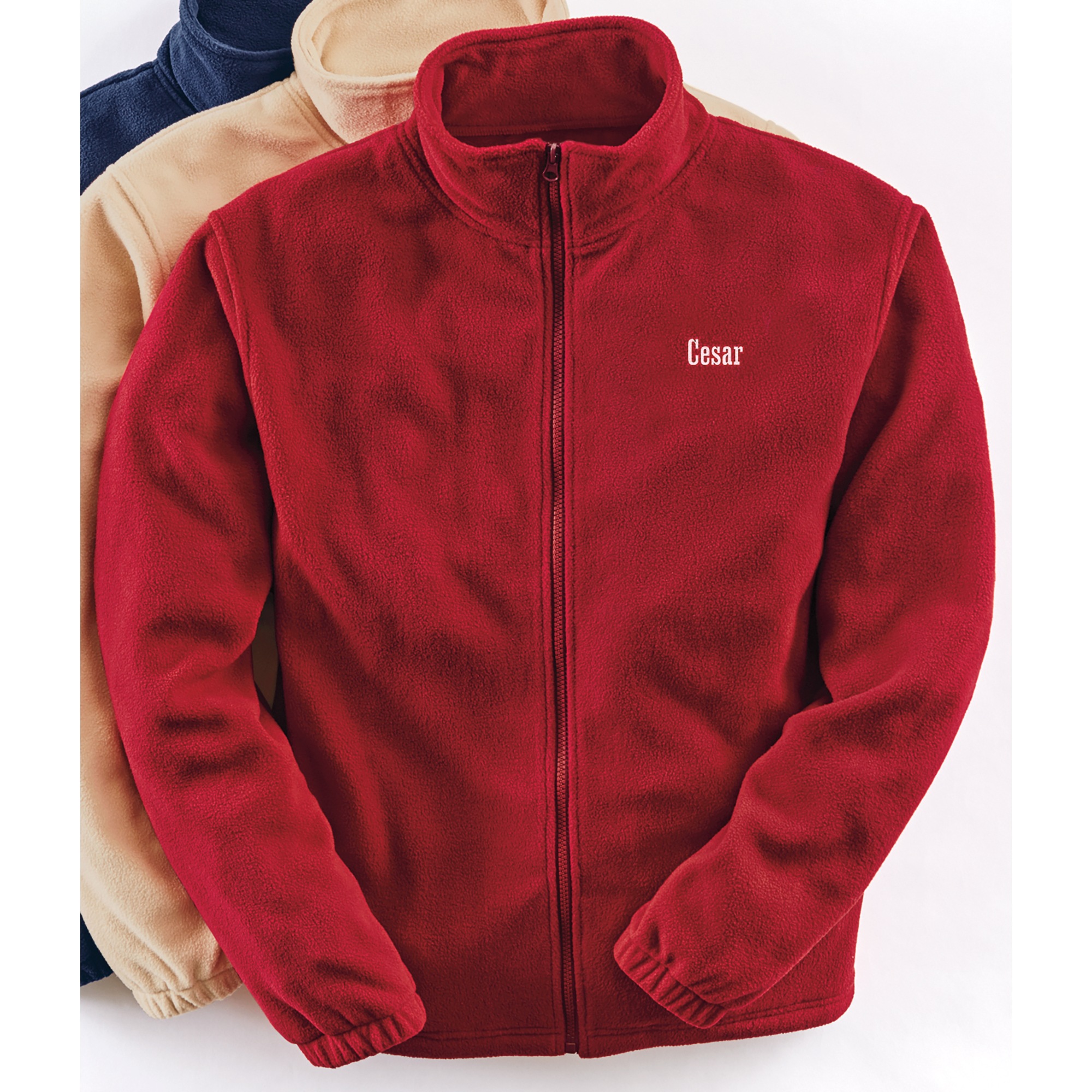 Men's Personalized Fleece Jacket, , large