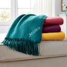 Color Connection Throw, Deep Teal, large