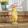 Solar Lit Chick with Umbrella, , large