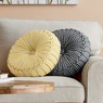 Round Gingham Pillow, , large