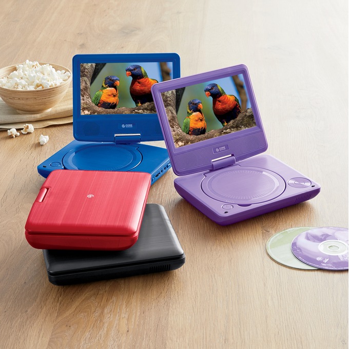 Core Innovations 7" Portable DVD Player, , large