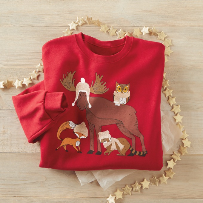 Glitter Critters Sweatshirt, , large
