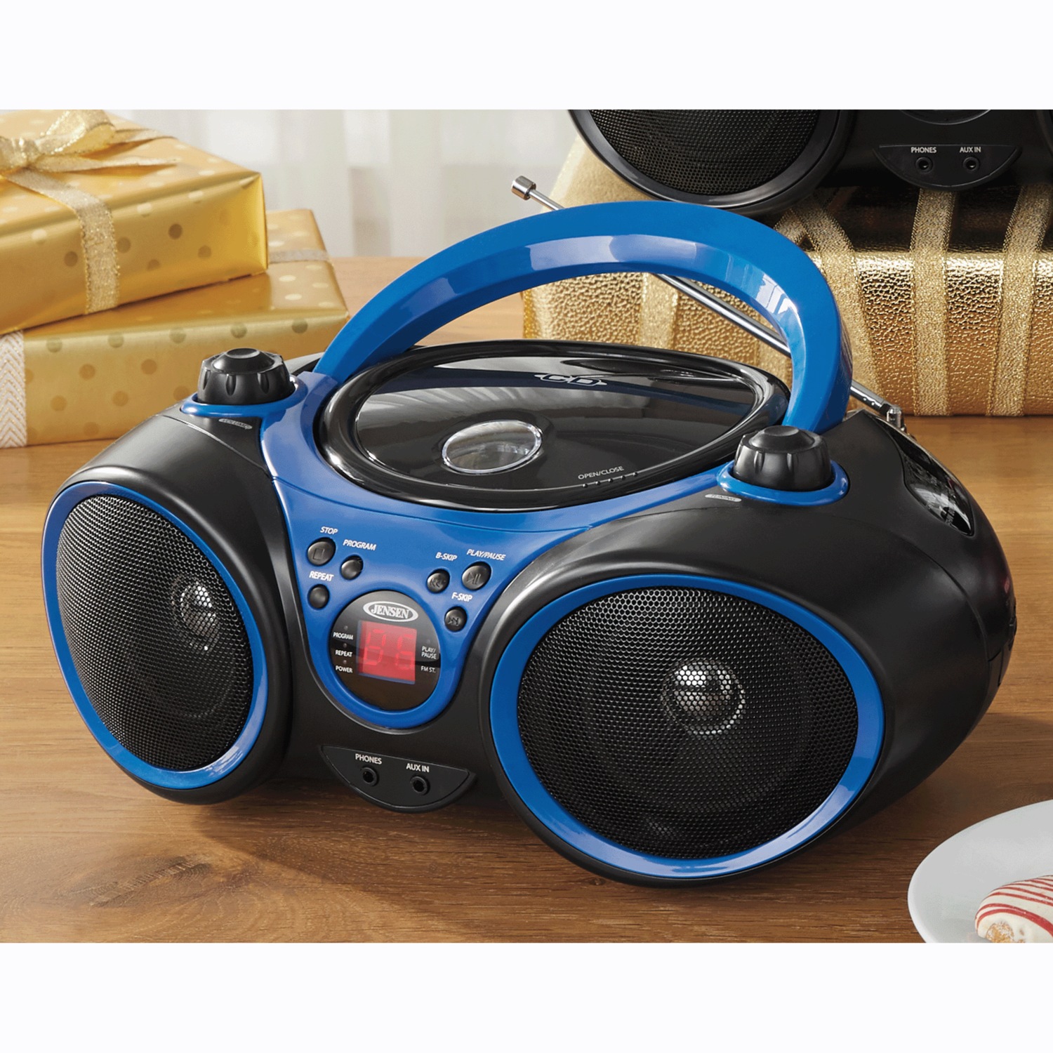 JENSEN Portable Stereo with CD Player & AM/FM Radio | Swiss Colony