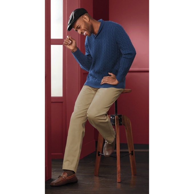 Shawl Collar Sweater, , large