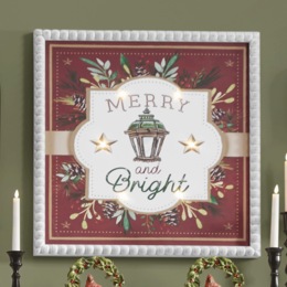 Merry and Bright Wall Art, , large