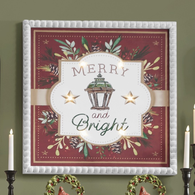 Merry and Bright Wall Art, , large