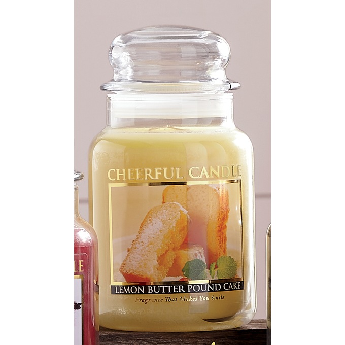 24-oz. Cheerful Jar Candle, , large