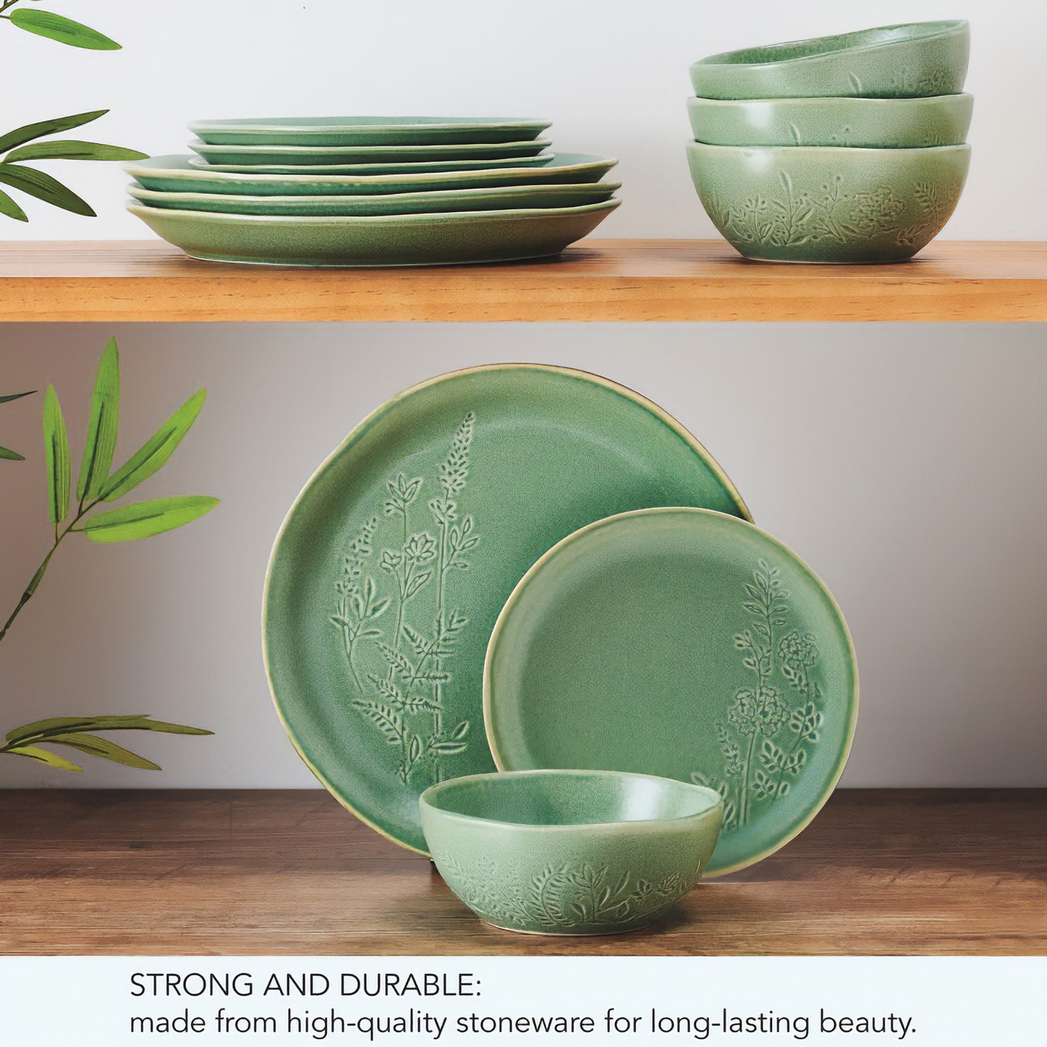 Pfaltzgraff Carrie 12-Piece Dinnerware Set | Swiss Colony