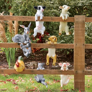 Farm Animal Peekaboo Statues, , large
