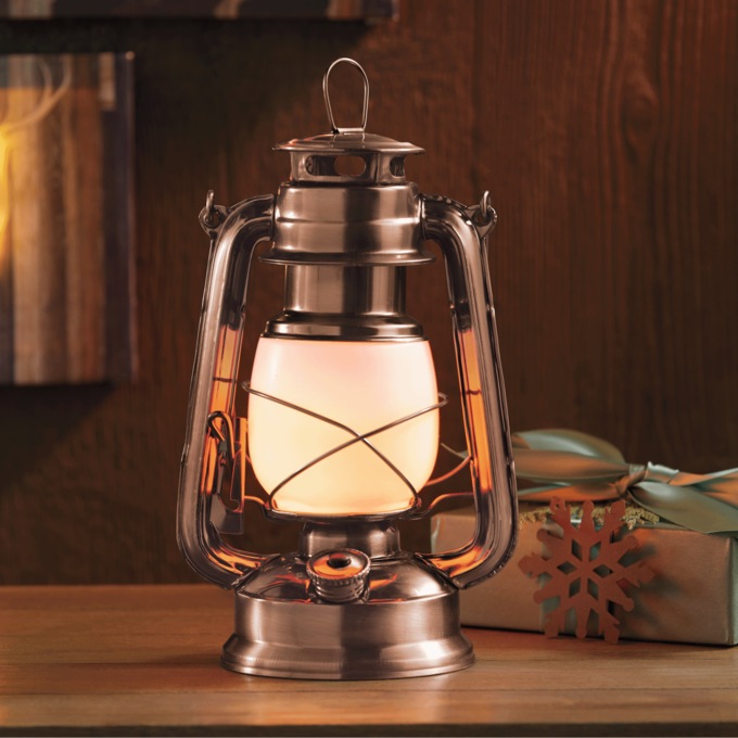 Vintage-Look LED Lantern, , large