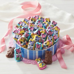 Foiled Bunnies Gift Tin, , large