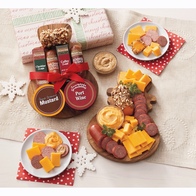 Snowman Charcuterie Board, , large