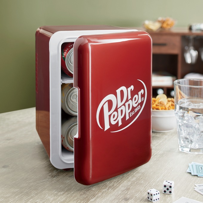 6 Can Branded Mini Fridge Swiss Colony