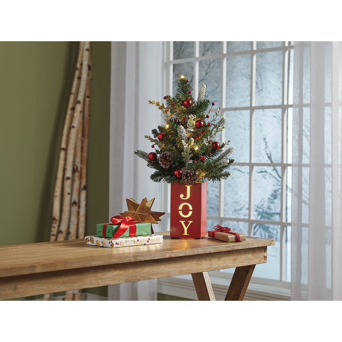 Lit Joy Holiday Arrangement, , large