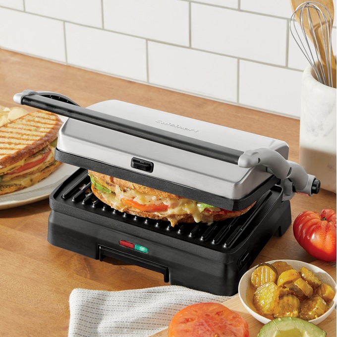 Panini press cuisinart outlet