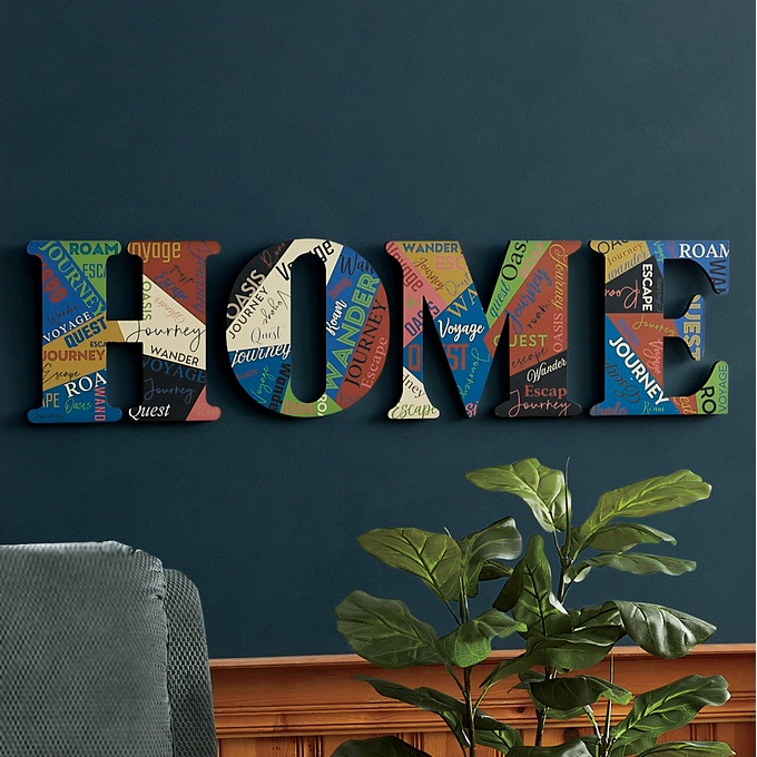 4-Piece Home Voyage Letters Set, , large