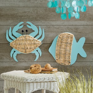 Sea Creature Wall Art - Buy Both and Save, , large