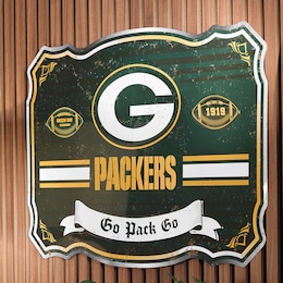 NFL Giant Metal Sign, , large