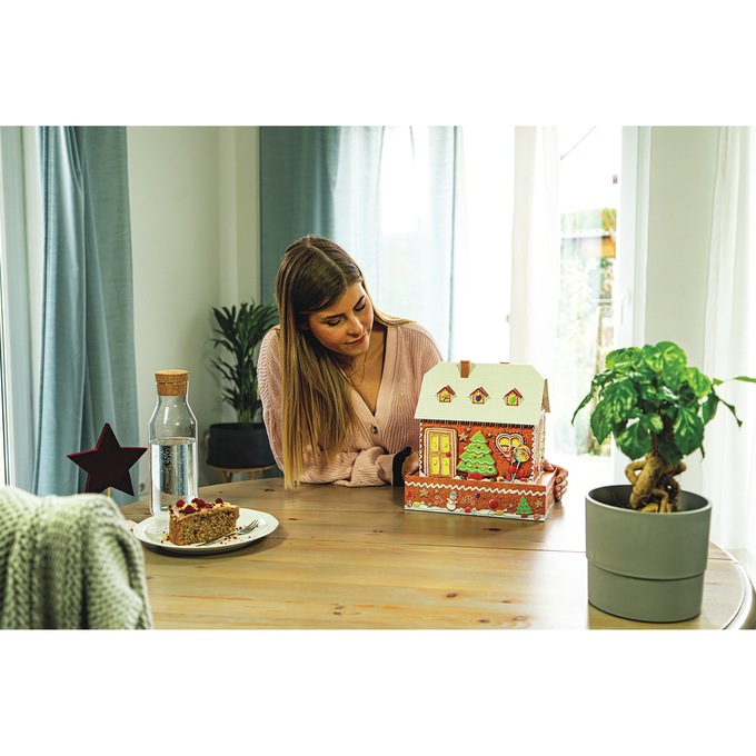 Gingerbread 3-D Puzzle, , large