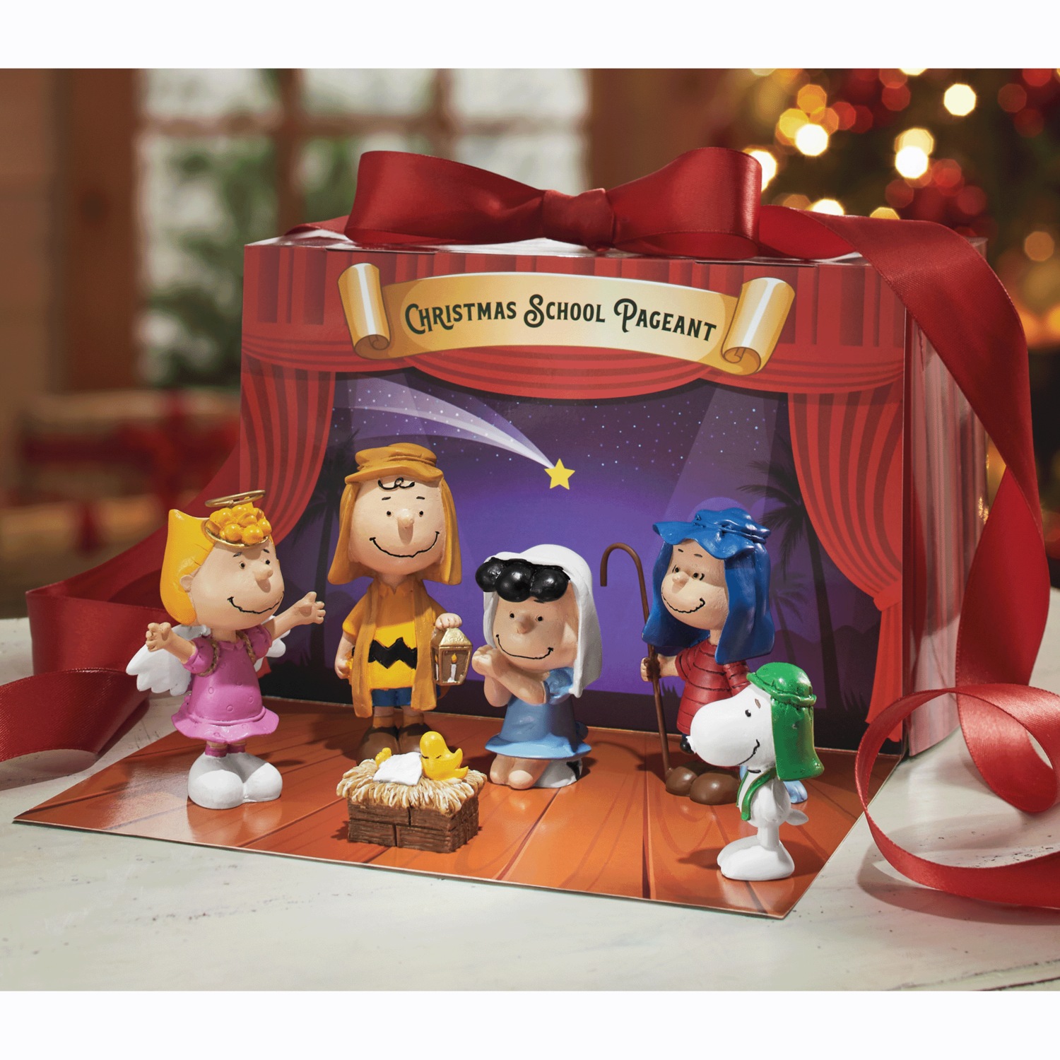 Peanuts Pageant Nativity Set | Swiss Colony