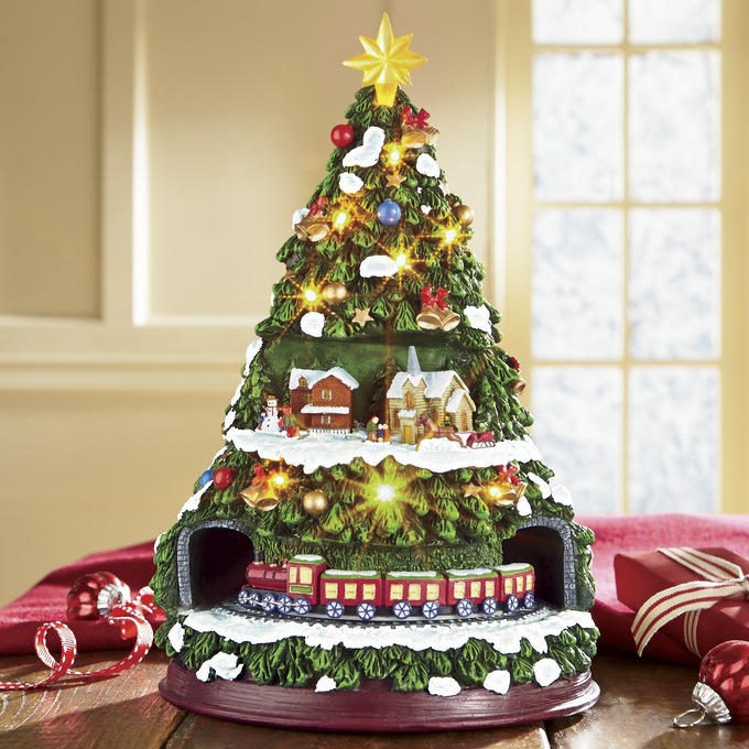 Lit Musical Animated Holiday Express, , large