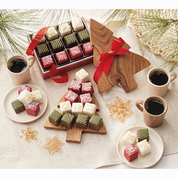 Tree Charcuterie Board with Petits Fours, , large