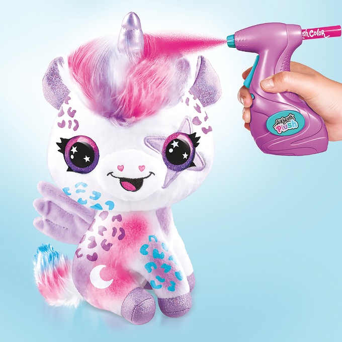 Airbrush Plush Unicorn, , large