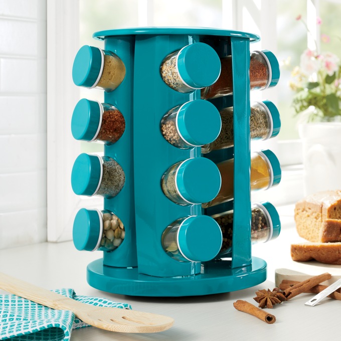 Spinning hot sale herb rack