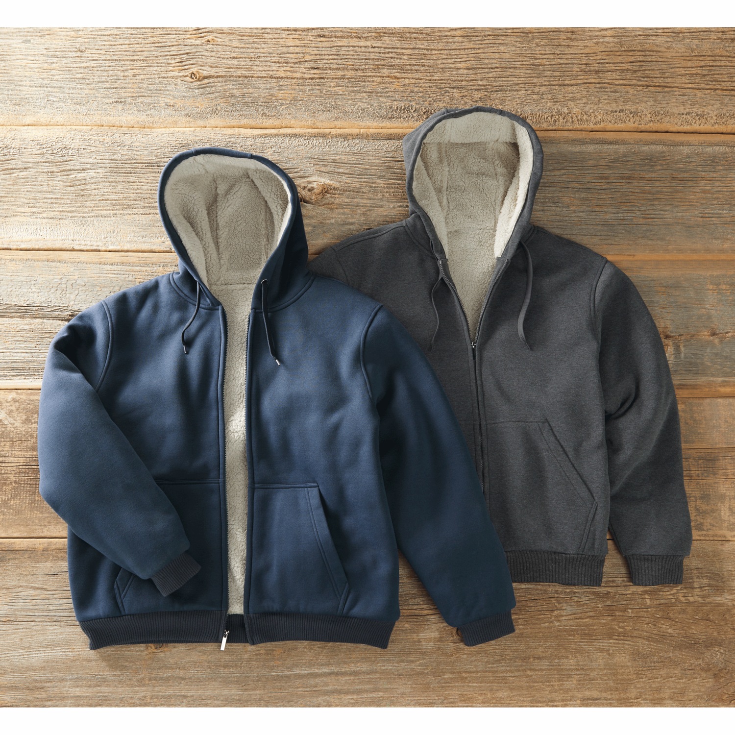 Mens fleece lined hoody outlet