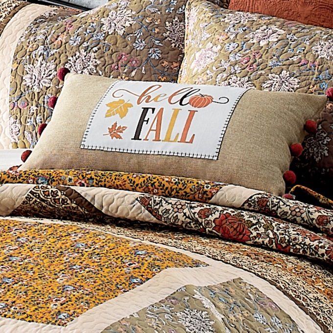 Hello Fall Pillow, , large