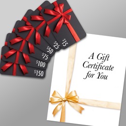 Gift Certificates, , large