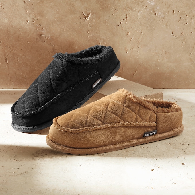 MUK LUKS Men's Pieced Scuff, , large