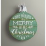 Merry Little Christmas Ornament Wall Art, , large