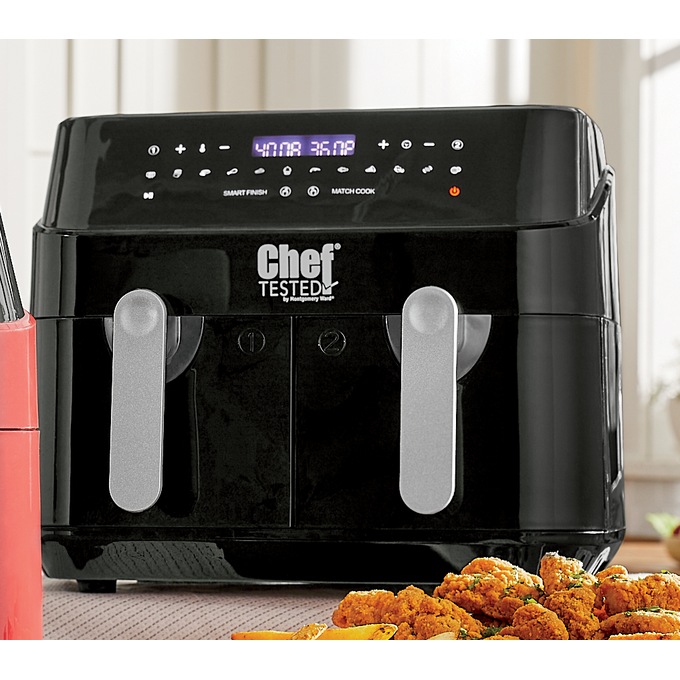 Chef Tested Dual Basket Air Fryer by Wards